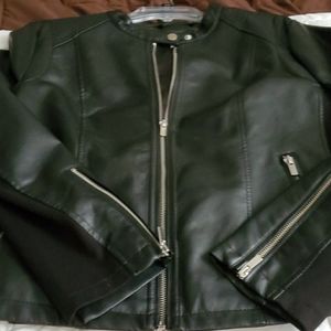 Leather jacket